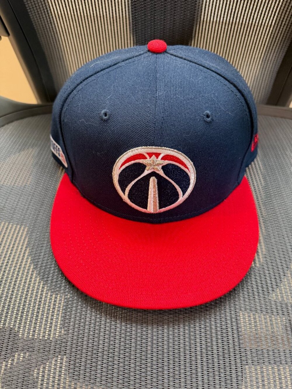 New Era 9FIFTY Washington Wizards Navy Red Snapback Hat